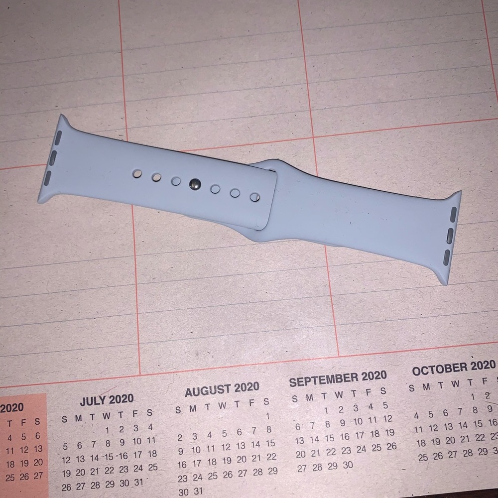 Grey Apple Watch Band